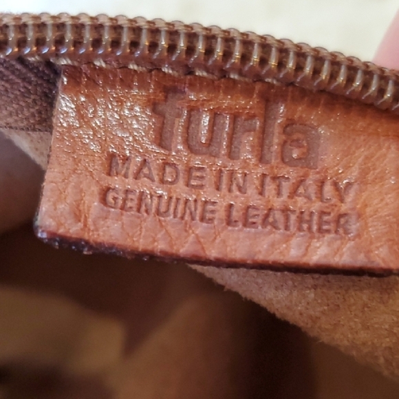 Furla Gold and Brown Crossbody Bag - Picture 2 of 12